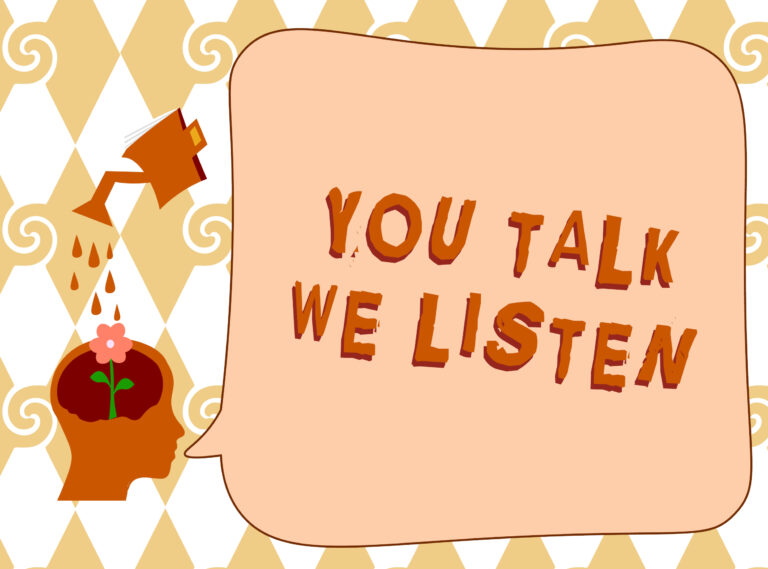 You Talk We Listen smaller